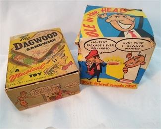 Vintage games The Dagwood Sandwich & Hole in the Head games