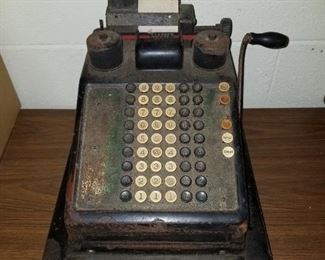 Vintage adding machine from an old hardware store in Atlanta
