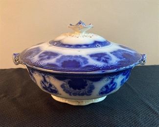 Antique Flow Blue China by Grindley