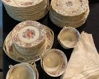 Queens Bouquet Floral China Set