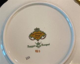 Queens Bouquet Floral China Set