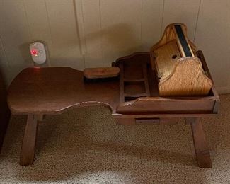 Vintage Shoe Shine Stand