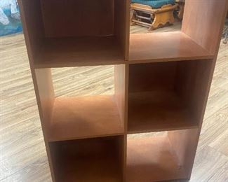 #15	6 shelf Laminate Cubbie (as is scratches) 24x11.5x36 - Wood Tone	 $20.00  - sold
#16	6 shelf Laminate Cubbie (as is scratches) 24x11.5x36 - White Painted	 $20.00 
