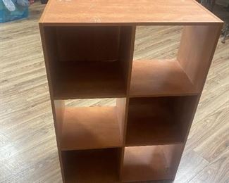 #15	6 shelf Laminate Cubbie (as is scratches) 24x11.5x36 - Wood Tone	 $20.00 
#16	6 shelf Laminate Cubbie (as is scratches) 24x11.5x36 - White Painted	 $20.00 
