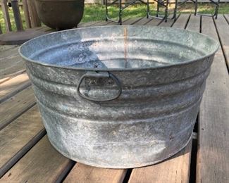 #47	Galvanized No. 2 Tub - 21.5x11	 $20.00 

