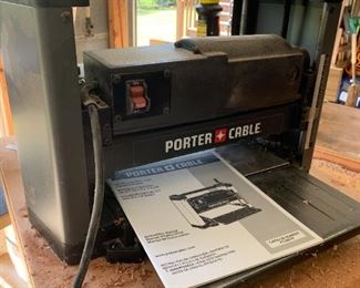 #62	Porter Cable 12.5 Portable Planer PC305TP	 $120.00 
