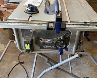 #63	Kobalt 10" Table Saw	 $200.00 
