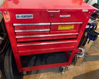 #70	US General 5 Drawer Lift Lid Tool Box	 $120.00 
