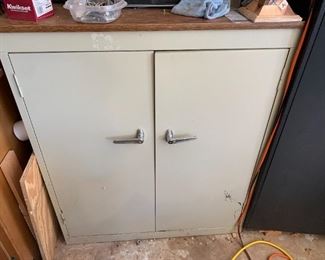 #74	Metal 2 Shelf Cabinet   36x18x42	 $75.00 
