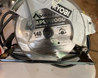 #78	Ryobi Laser Sight Circular Saw	 $25.00 
