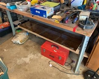 #85	Metal Leg Wood Top Bench  72x34x36	 $70.00 
