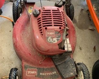 
#87	Toro 6.5 HP Lawn Mower (as is)	 $20.00 

