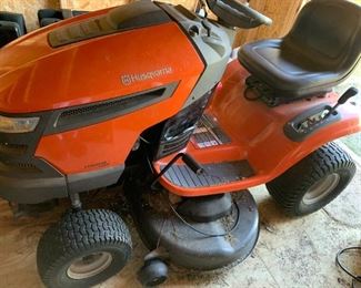 #93	Husqvarna Riding Mower YTH20K46 - as is engine seized	 $150.00 
