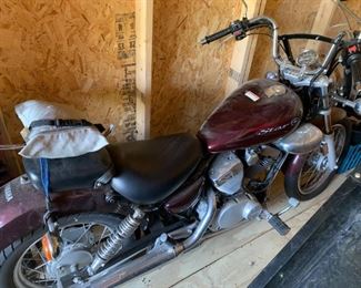#94	2008 Yamaha 250 Star Motorcycle (508 miles)	 $2,000.00 

