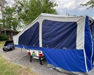 #200   Pop up Camper in excellent condition.  King Size Bed with storage under the Bed    $2500 Firm
