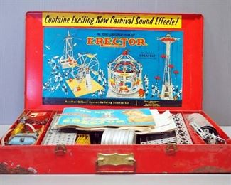 Vintage Gilbert Erector Amusement Park Set No. 10082, With Instructions