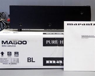 Marantz MA500 Mono Amplifier, In Box, Powers On ???
