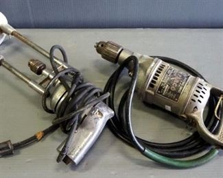 Fabco Electric Drill, Model D, Power Cord Is Damaged