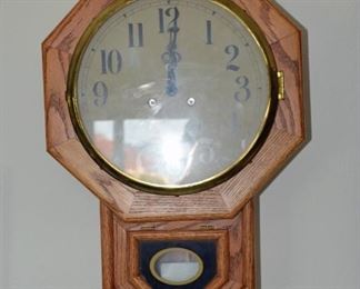 Octagon clock