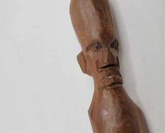 Hand carved cane