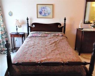 Antique bedroom furniture, the complete set