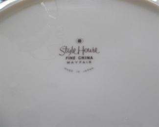 Style House China, Mayfair Pattern, plenty of pieces