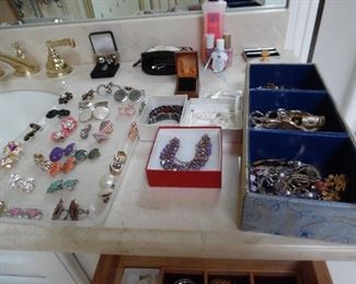 Lots of costume jewelry