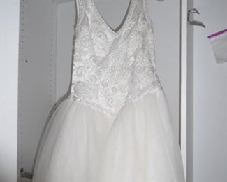 Wedding dress, new, never used
