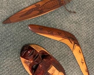 Australian Boomerang And Decor