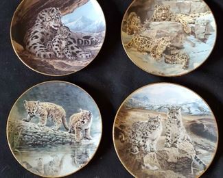 Bradex Decorative Plates Of Leopards