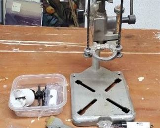 Craftsman Drill Press Stand Drill Bits And Hole Saws