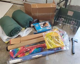 Husky Camp Hatchet BenzooMagic Stove Sleeping Bags Kites And More