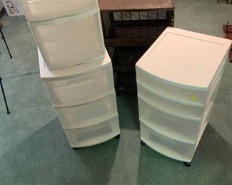 Rolling Plastic Cabinet Collection