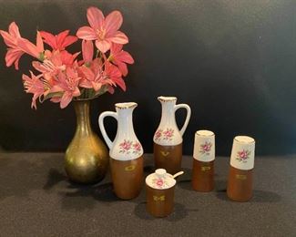 Salt Pepper Oil Vinegar Collection Made In Japan