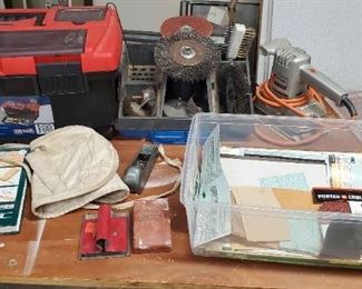 Tool Box Hand Tools Vibrating Sander Hand Sander Blocks And More