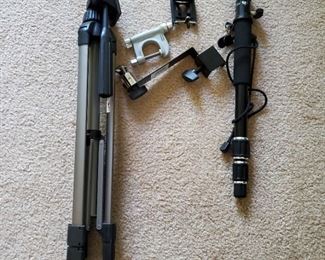 Vanguard MK1 Camera Tripod Sunpak Camera Monopod And Small Mounts