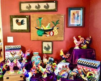 SHARON NEUHAUS FUNNY ROOSTERS.  ONCE YOU READ THE NAMES...YOU'LL UNDERSTAND!