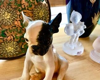 SCARCE...NYMPHYNBURG BOSTON TERRIER...HE'S PRICEY.