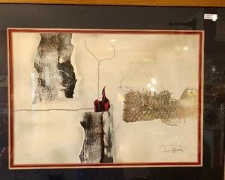 LASZLO DUS SENSE OF WELL BEING..HUNGARIAN ARTIST.  MODERN SENSIBILITIES.