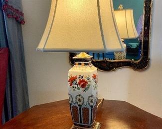 Lovely porcelain table lamp