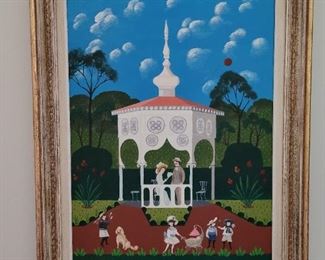 Folk art painting