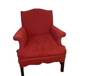 One of a pair of chairs