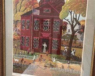 The four seasons by Robert Franke signed by the artist these are very nice! 