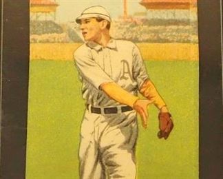 1911 T201 Mecca Double Folders Charles "Chief" Bender HOF/R. Oldring
