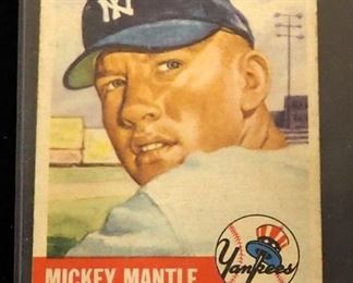 1953 Topps Mickey Mantle #82
