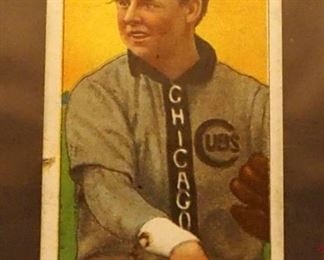 1909 T206 Piedmont 150 Mordecai Brown (Cubs On Shirt) Premium Back HOF
