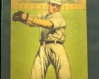 1911 T201 Mecca Double Folders Edward Walsh HOF/Frederick Payne
