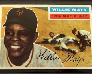 1956 Topps Willie Mays HOF #130
