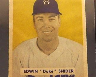 1949 Bowman Edwin "Duke" Snider HOF #226 (Rookie Card)
