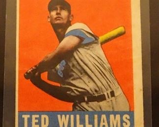 1948 Leaf Ted Williams #76 HOF
